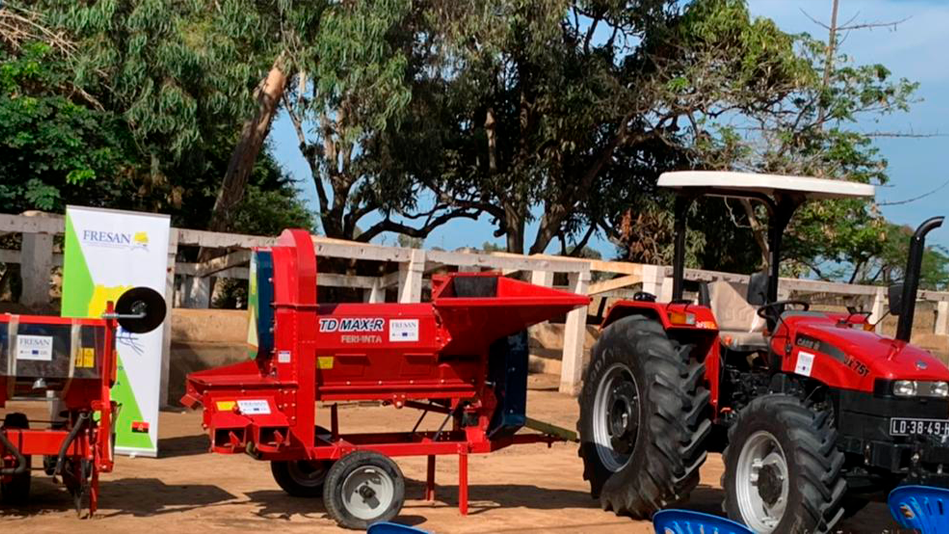 FRESAN fornece maquinaria à Estação Experimental Agrícola do Namibe